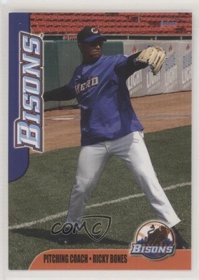 2009 Choice Buffalo Bisons Ricky Bones #25 0g0