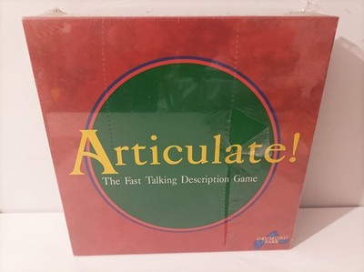 Gelenk! Das schnell sprechende Beschreibungsspiel von Drumond Park neu und versiegelt Vintage