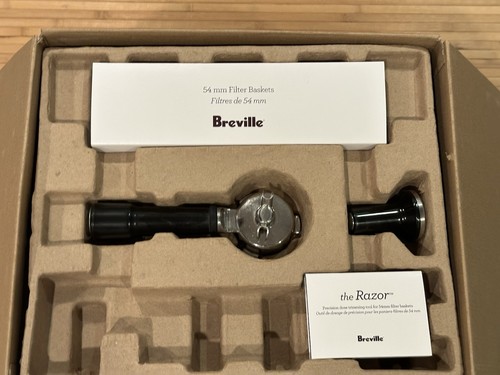 Breville l'infusore Macchina da espresso - Rossa con tutti gli accessori per ricambi - Foto 10 di 12