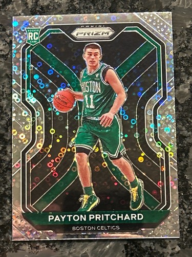 2020-21 Panini Prizm - Payton Pritchard ROOKIE CARD SILVER DISCO PRIZM - Celtics