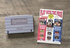 Roger Clemens' MVP Baseball (Super Nintendo SNES, 1992)  w/ Manual-Tested — photo 2