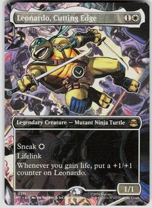 Leonardo, Cutting Edge (Borderless) 211 - Teenage Mutant Ninja Turtles