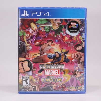 Ultimate Marvel vs Capcom 3 (PS4) New Sealed RARE
