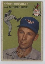 1954 Topps Harry Brecheen #203 0z0n