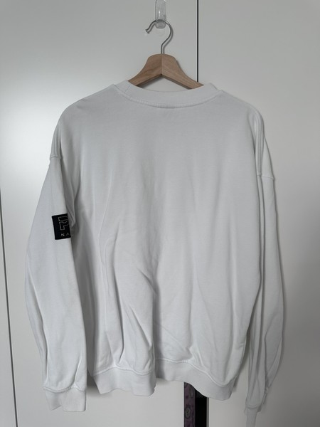 P.E Nation white crew neck sweatshirt Size S 