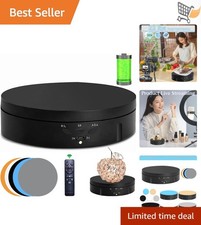 Motorized Rotating Display Stand 22lbs Load 360 Electronic Turntable for Jew...