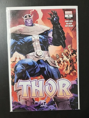 THOR #6 9.4 NM 2020 2ND PRINT NIC KLEIN WRAPAROUND COVER MARVEL COMICS