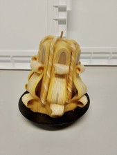 1970s Style- Carved candle Read Description