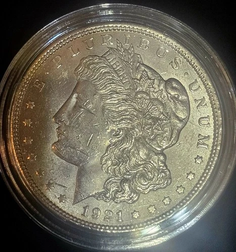 1921 Morgan Silver Dollar - Last Year Issue 90% $1 Bullion