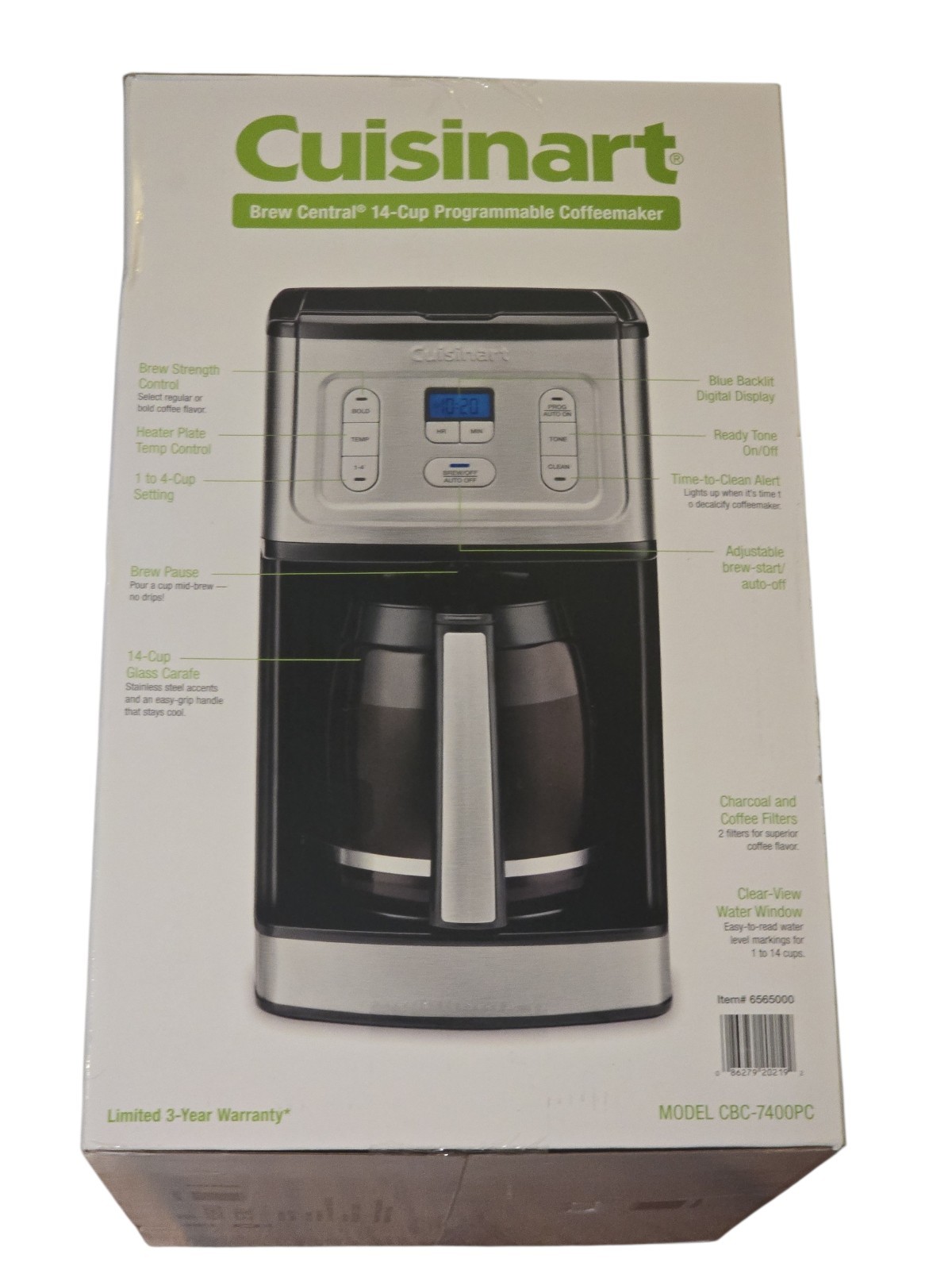 Cuisinart  Brew Central 14-Cup Coffee Machine CBC-7400PC