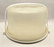 Vintage Tupperware Cake/Pie Storage Carrier w/Lid and Handle - Model 683-2