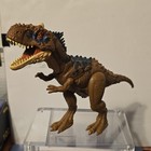 Jurassic World Brown Dinosaur Action Figure Blue Markings Sound Holes JP Logo — photo 4