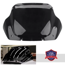 14" Windshield Windscreen Fit For Harley CVO Street Glide FLHXSE FLHX 2024 Black