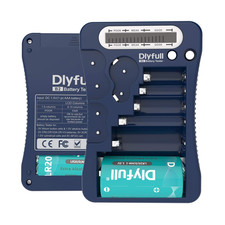 Battery Tester, LCD Display Universal Battery Checker for AA AAA C D 9V CR2032