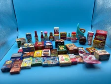 Lot Of 43 Different Brands And All Varieties Of Random Toys Miniature Foods Toys
