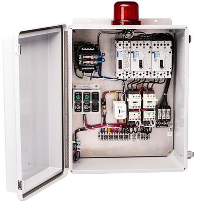 Three Phase Duplex Control Panel (460V, 9.0 - 13.0 FLA)