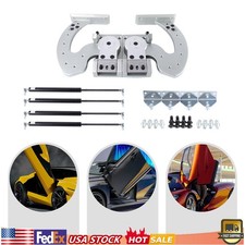 Us Universal Gull Wing Door Kit Vertical Butterfly Scissor Doors Race Car Hinges