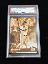 2018 Panini Diamond Kings Shohei Ohtani #76 Sepia RC PSA 10 GEM MINT
