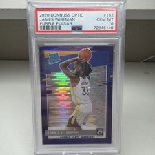 2020-21 Panini Donruss Optic - Rated Rookie #152 James Wiseman - *PSA 10*