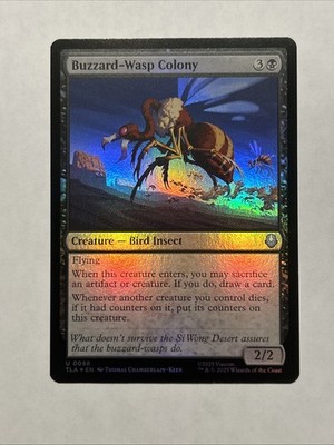 Magic the Gathering: Buzzard-Wasp Colony Avatar: The Last Airbender Foil NM