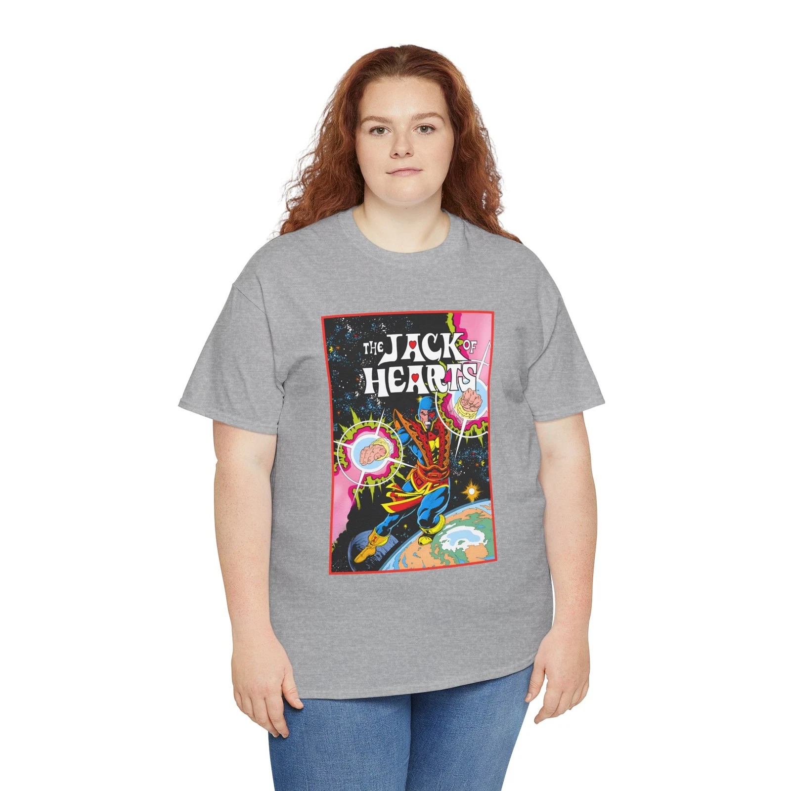 Jack of Hearts T-Shirt - Marvel Comics - Avengers - She-Hulk Beau - Zero Fluid