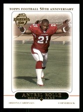 2005 Topps #433 Antrel Rolle RC Arizona Cardinals