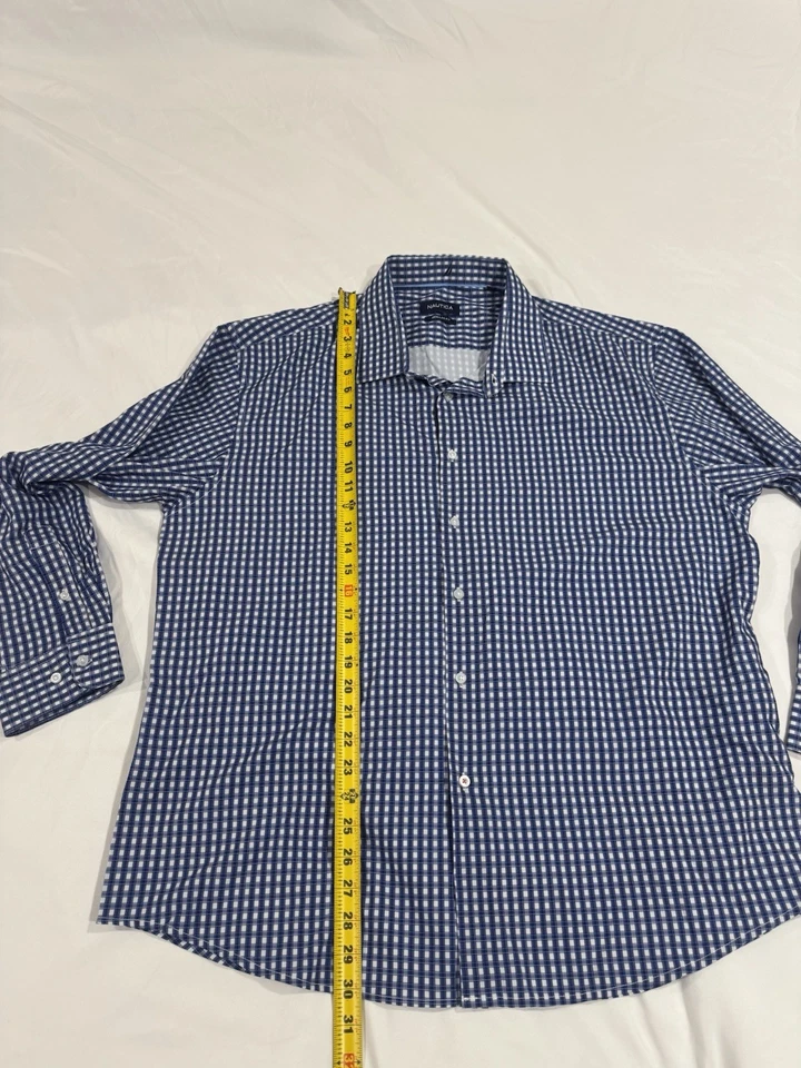 Lot of 4 Nautica Regular Fit Dress Shirts Mens Size XXL 18-18.5 34/35 Button Up - Image 4 of 4