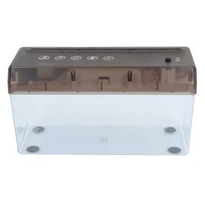 Déchiqueteuse de papier coupé à la bande USB Ou électrique alimenté par batterie A4 Découpe de papier BUU