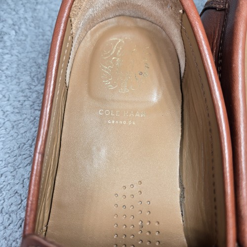 Mocassino Cole Haan uomo Pinch Maine classico penny scarpe marrone taglia 8M C23845 - Foto 12 di 15