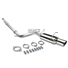Fit 06-08 Eclipse 3.8 6g75 4slant Muffler Tip Stainless Racing Catback Exhaust Fit 06-08 Eclipse 3.8 6g75 4slant Muffler Tip Stainless Racing Catback Exhaust