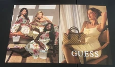 Guess Ad w/ Models: Khady Gueye, Sophia Luders, Komal Ilsanker - 2 Pg Fashion Ad