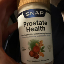 SNAP Men’s Prostate Health Support Capsules Doctor Formulated 90 Ct Exp 07/2027