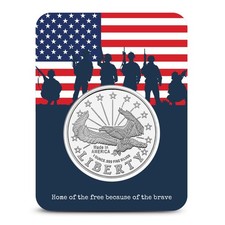 1 oz SilverTowne Liberty Eagle Silver Round (New, Freedom Card) 88.51 per troy oz