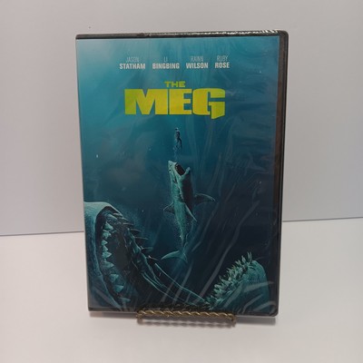 The Meg DVD Region 1 Jason Statham Sharks Brand New Sealed #4