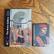 The Brera Gallery & the Ambrosiana Guides Milan Museum Books VG
