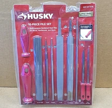 HUSKY H10PCFSN MULTI-PURPOSE FILE SET (10-PIECE)