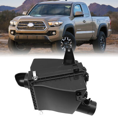 Air Intake Housing Air Cleaner Box For 2016 2017-2020 Toyota Tacoma 3.5 Black