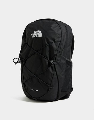 black north face school backpack