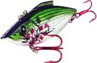 Bill Lewis Rat-L-Trap Bleeding Shad Lipless Crankbait 3" 1/2 Oz Chrome Green Rt3