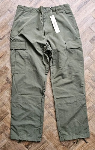 Uniform Bridge Tactical BDU Cargohose - Khaki - Large / 32". Relaxed Fit. Neu