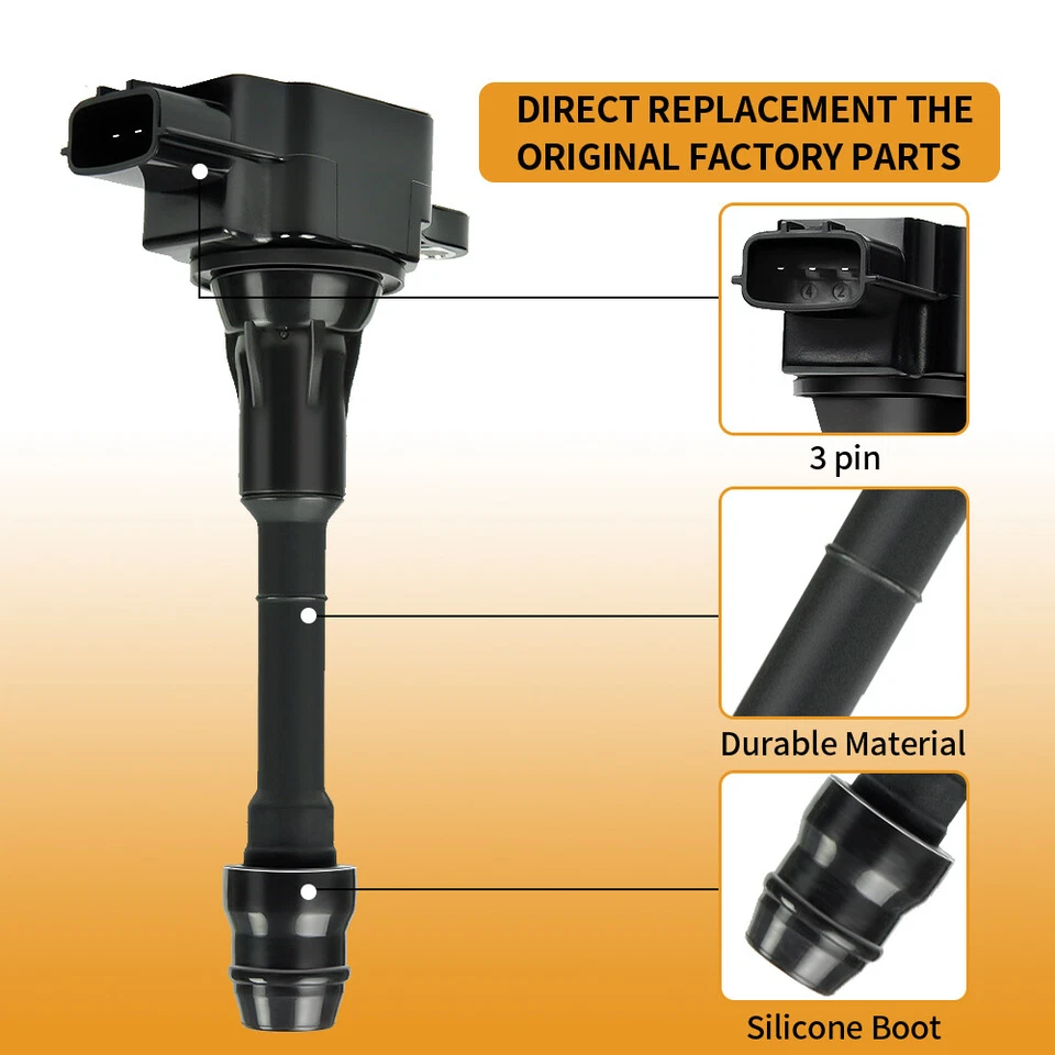 UF510 8x bobinas de encendido y bujías para Nissan Titan Armada Infiniti QX56 5,6 L Foto 4 de 4