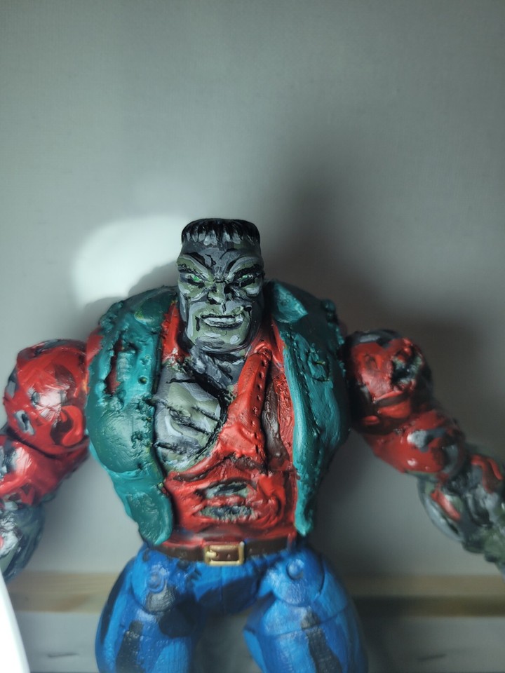 Marvel Legends Hulk Classics Custom Joe Fixit Grey Hulk eBay