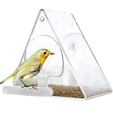 Bird Feeder Outdoor Feeding Tool Hanging Food Container - Pet Feed Storage Cage