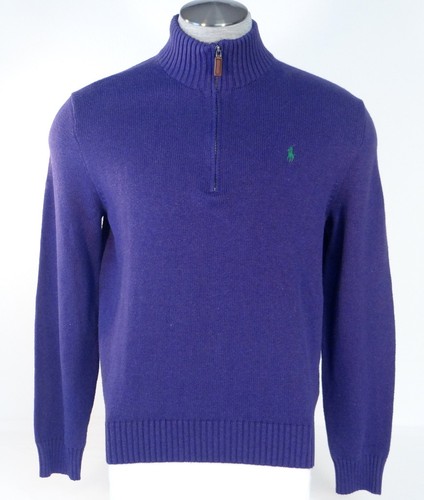 Polo Ralph Lauren Purple Half Zip Mock 