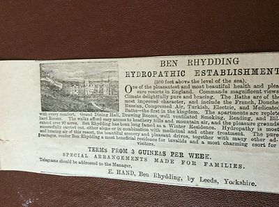 m7-4 ephemra 1885 reklame ben rhydding hydropathic etablment e hand