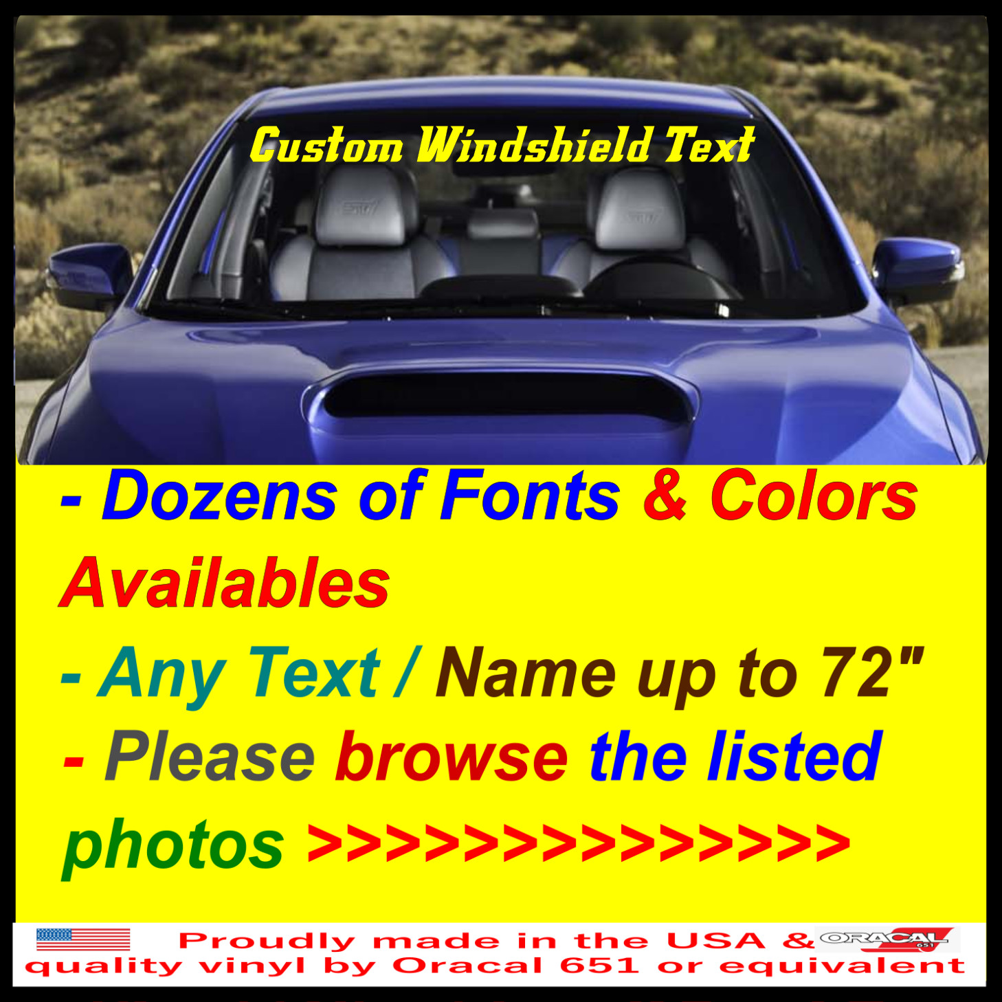 Dozens of colors - please check listed photos