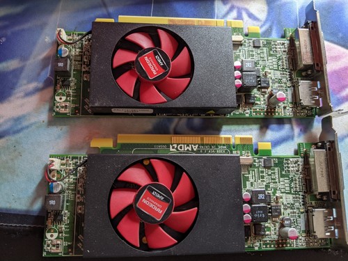 2x DELL 07W12P AMD RADEON R5 240 1GB GDDR3 DVI CN-0F9P1R-69702-48F-5984 ...