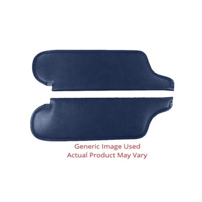 Sun Visor For 1969-70 Chevrolet Impala Convertible 2DR Dark Blue 2 Pieces