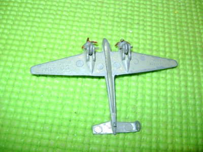 Ancien Avion Dinky Toys France - Potez 63 - Blanc - Collection