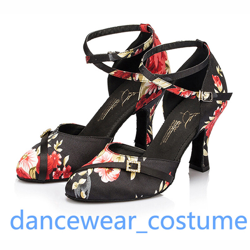 Zapatos de baile modernos latinos para mujer Niña Salón Tango Jazz Salsa Tacones altos Zapatos